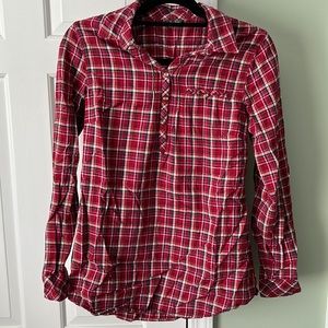 Eddie Bauer flannel tunic